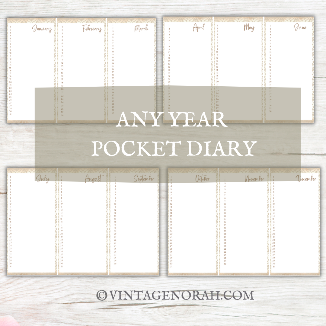 Journal Pages ~ CHRISTMAS HORSE by VintageNorah. Printable, Pdf.