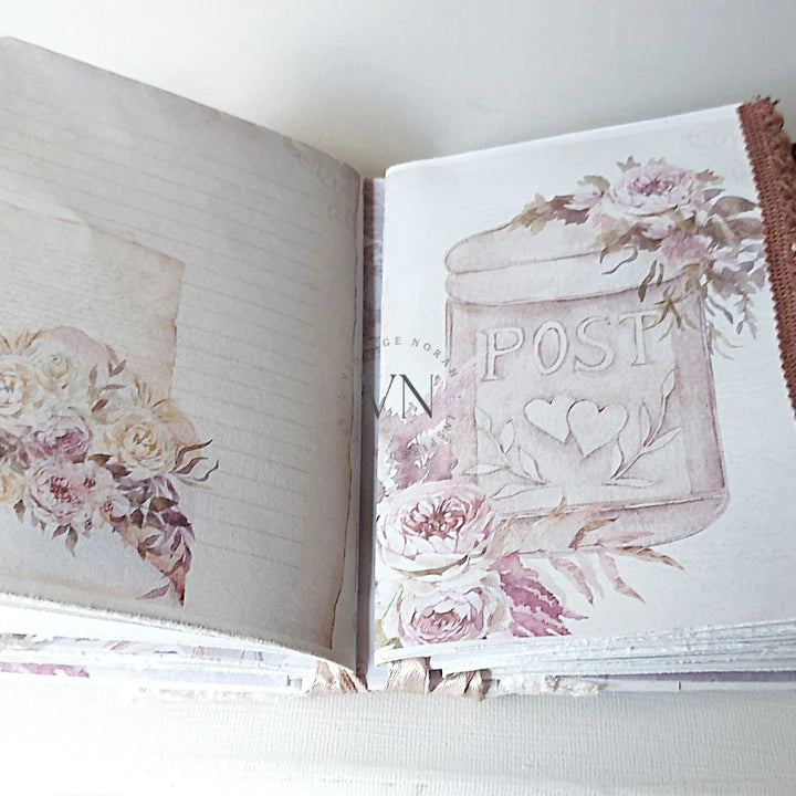JOURNAL ~ LETTERS TO ME Handmade journal.