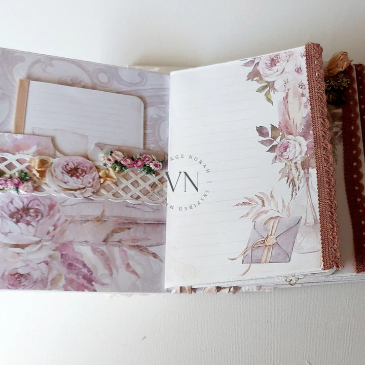 JOURNAL ~ LETTERS TO ME Handmade journal.