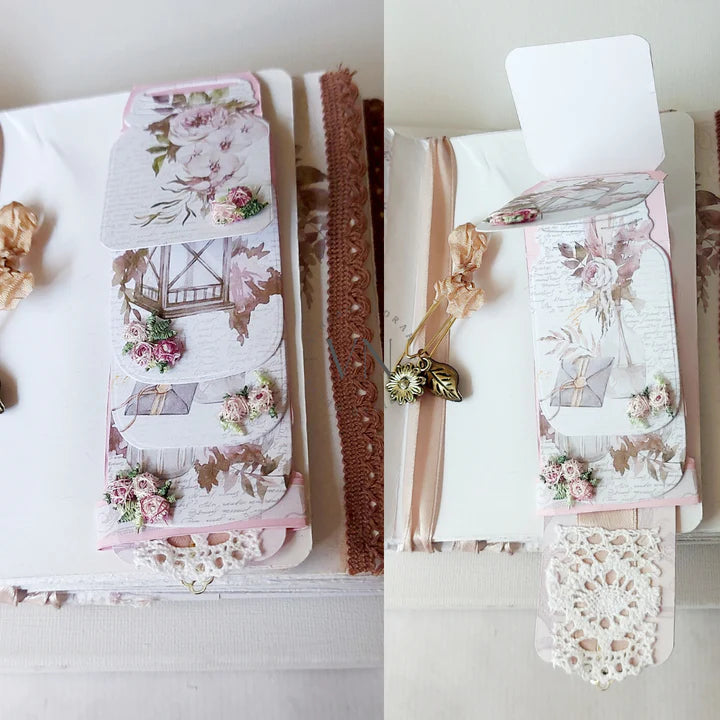 JOURNAL ~ LETTERS TO ME Handmade journal.