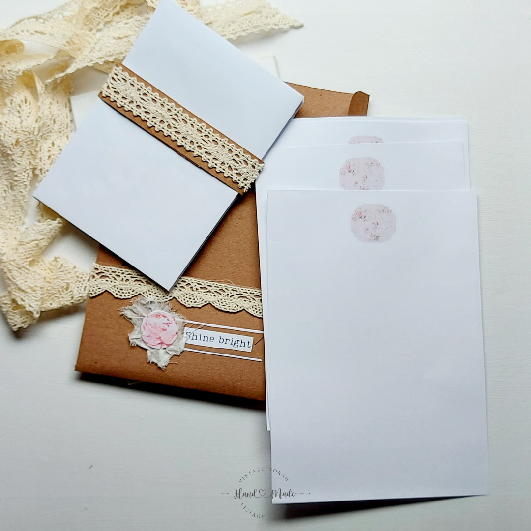 Letter writing set ~ 'Shine Bright'